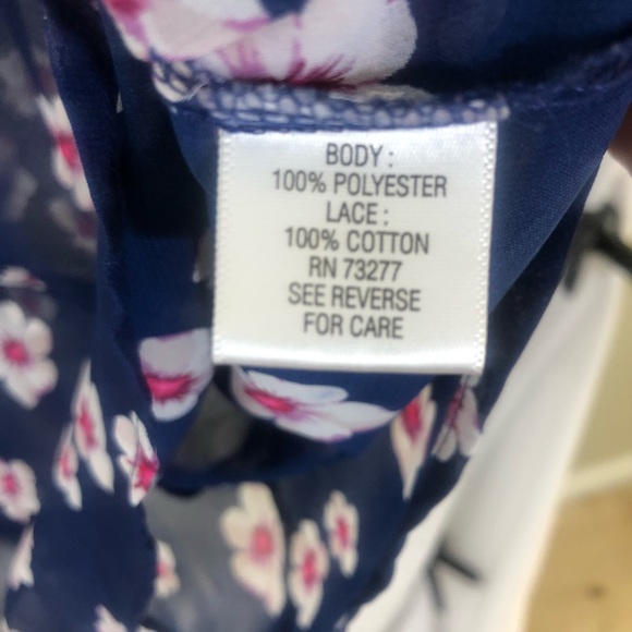 Candies floral blouse transparent - Picture 5 of 6